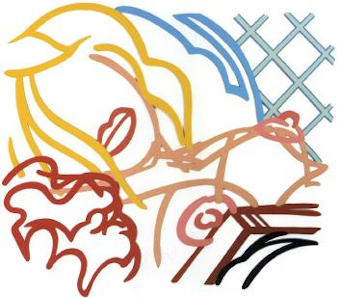 Bedroom blond doodle with photo by Tom Wesselmann