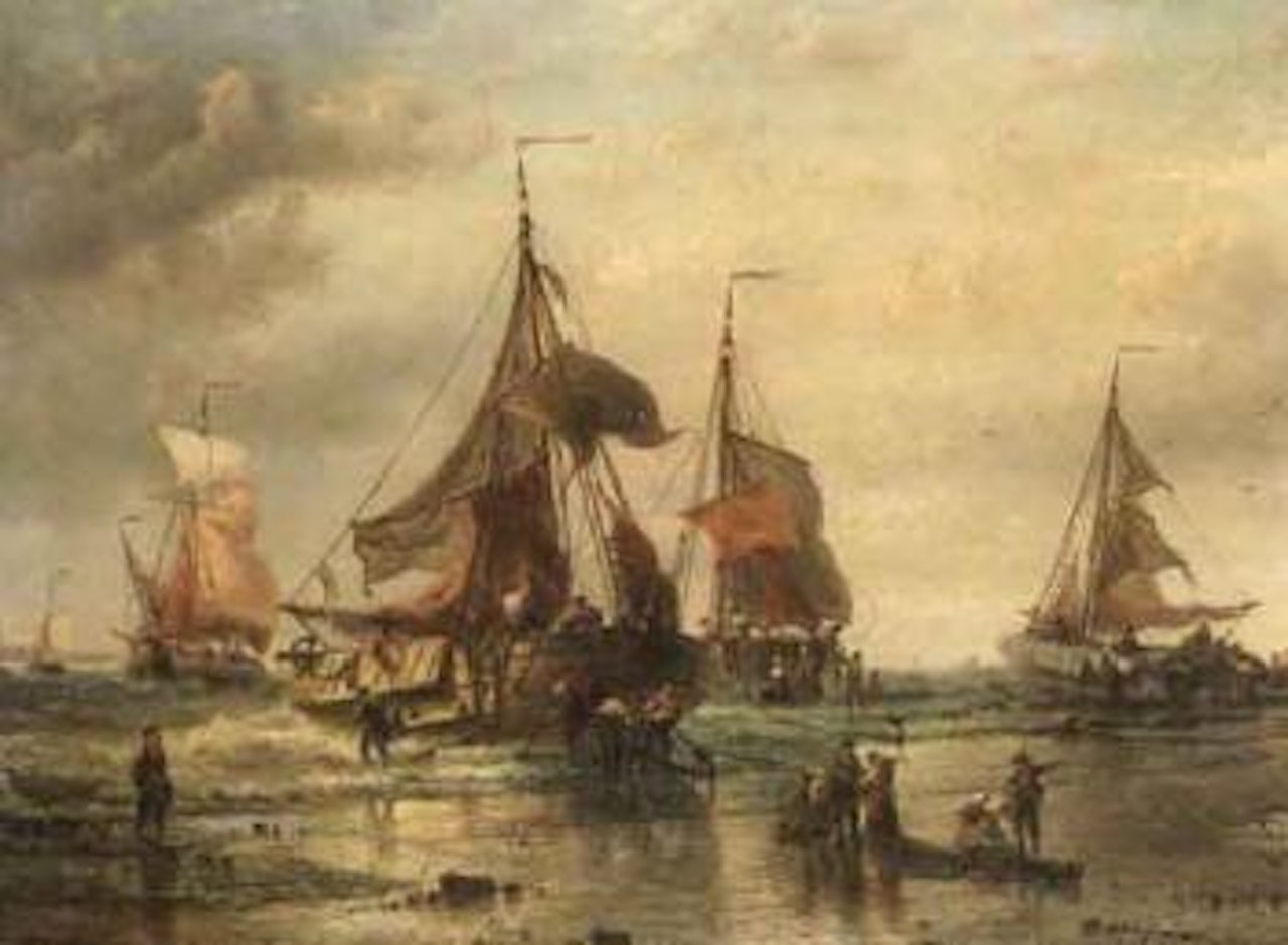 Une plage by François Etienne Musin