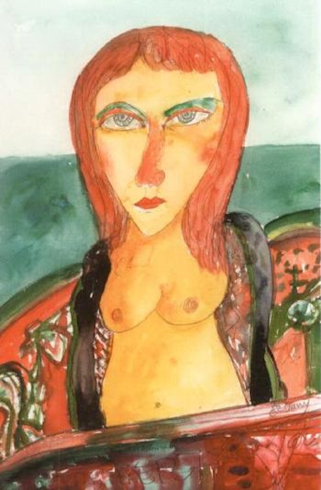 Sea figure by John Bellany