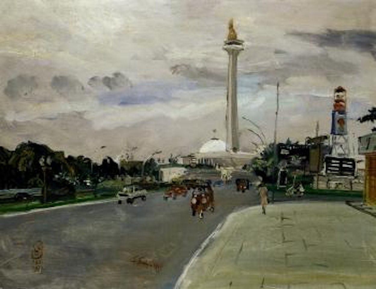 Monas by Sindutomo Sudjojono