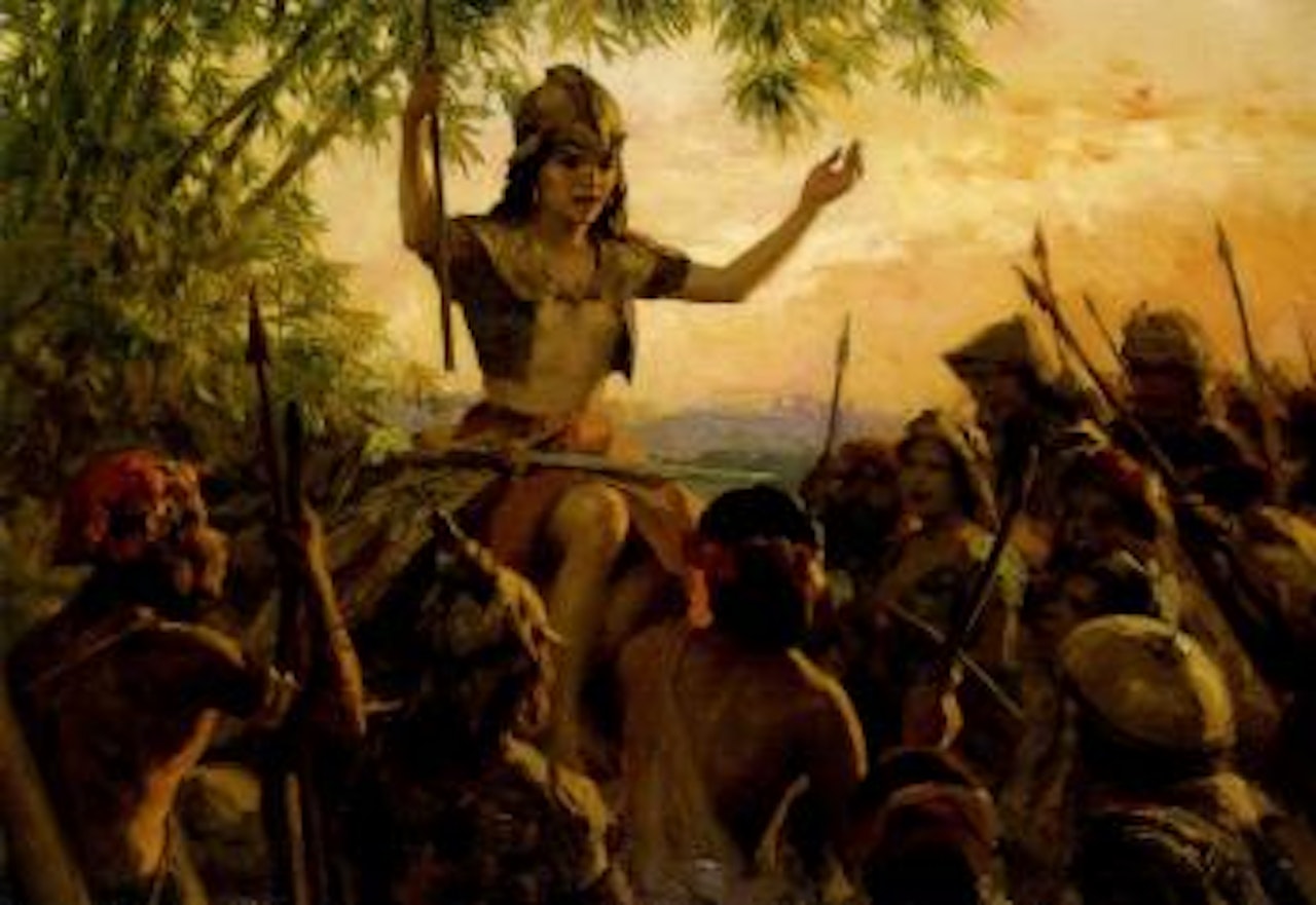 Princess Urduja by Fernando Amorsolo