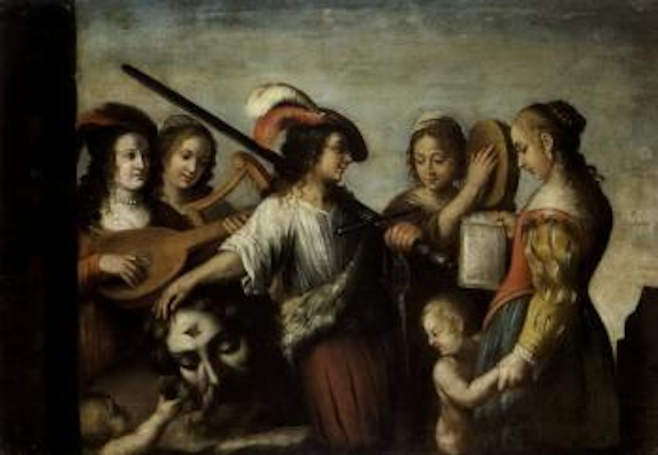Triumph of David by Venetian School