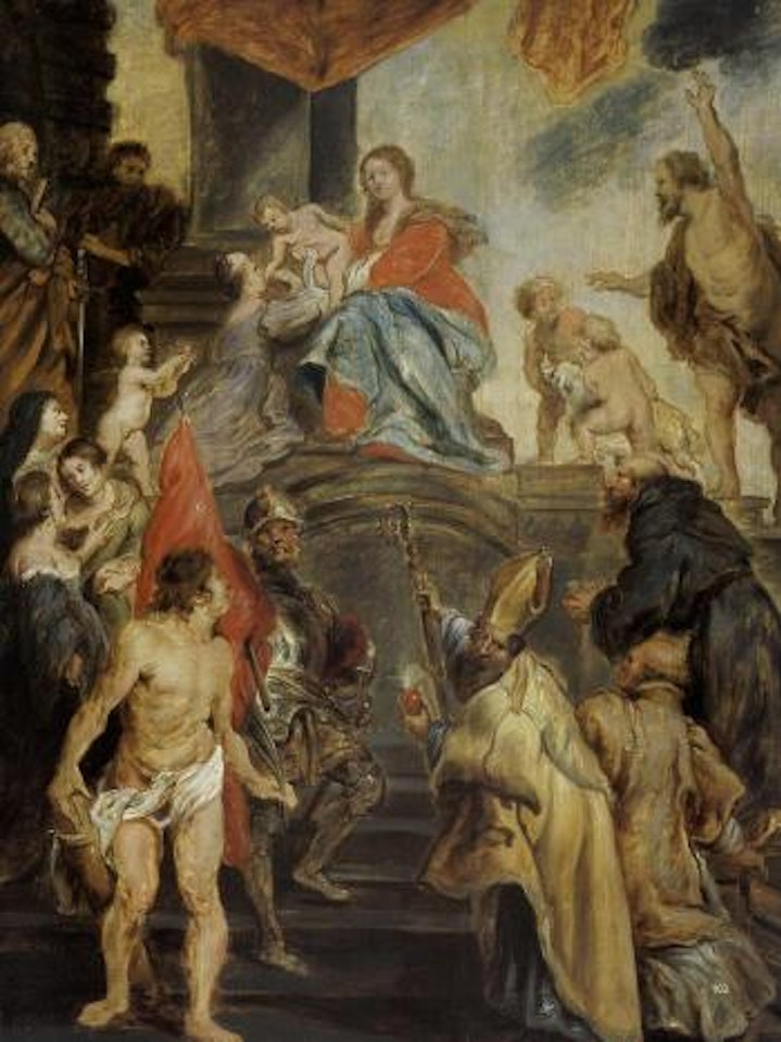Marriage of St Catherine by Peter Paul Rubens