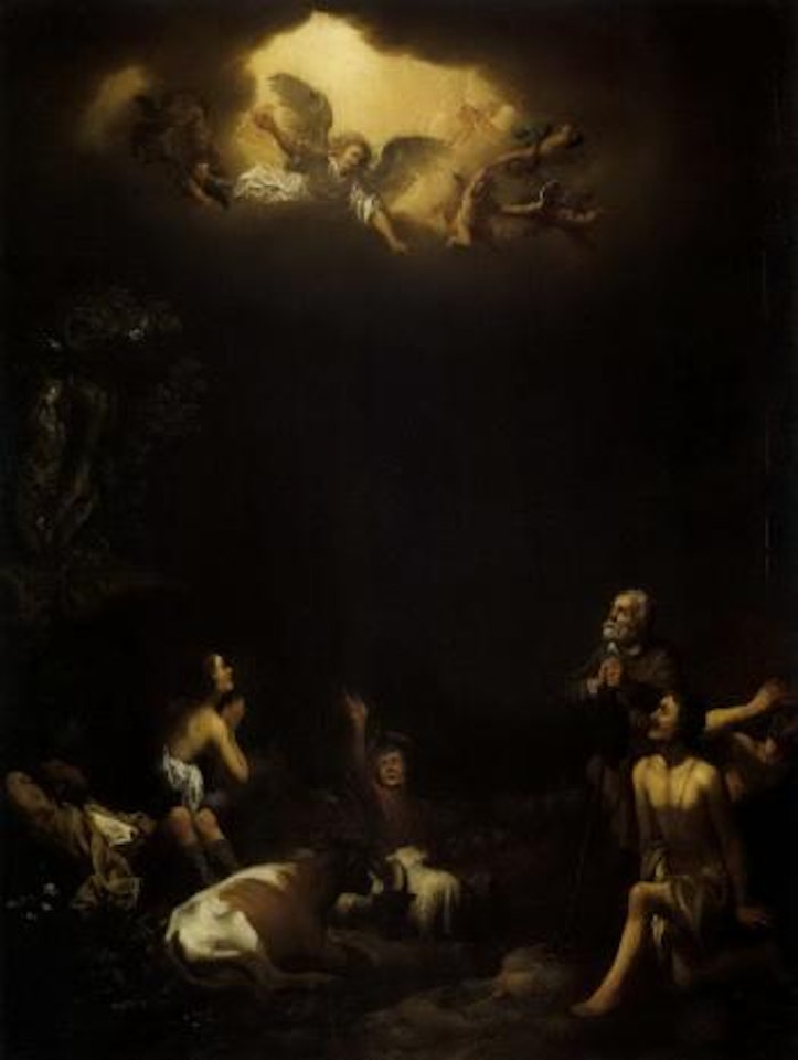 Annunciation to the shepherds by Jan Both