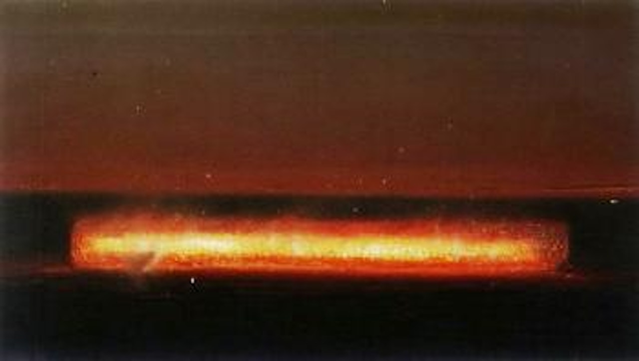 Cherry bar and smoke by Tim Storrier