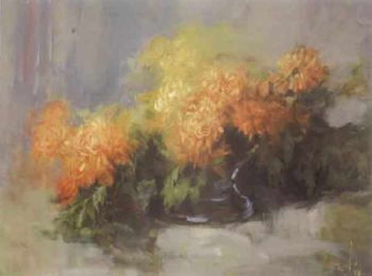 Flowers by Raden Basoeki Abdullah