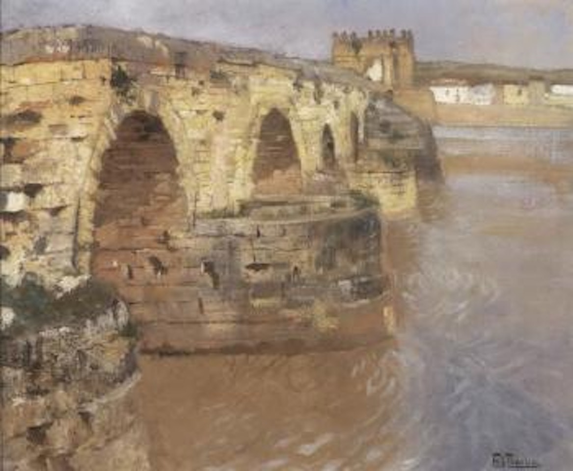 From the outskirts of Cordoba by Fritz Thaulow