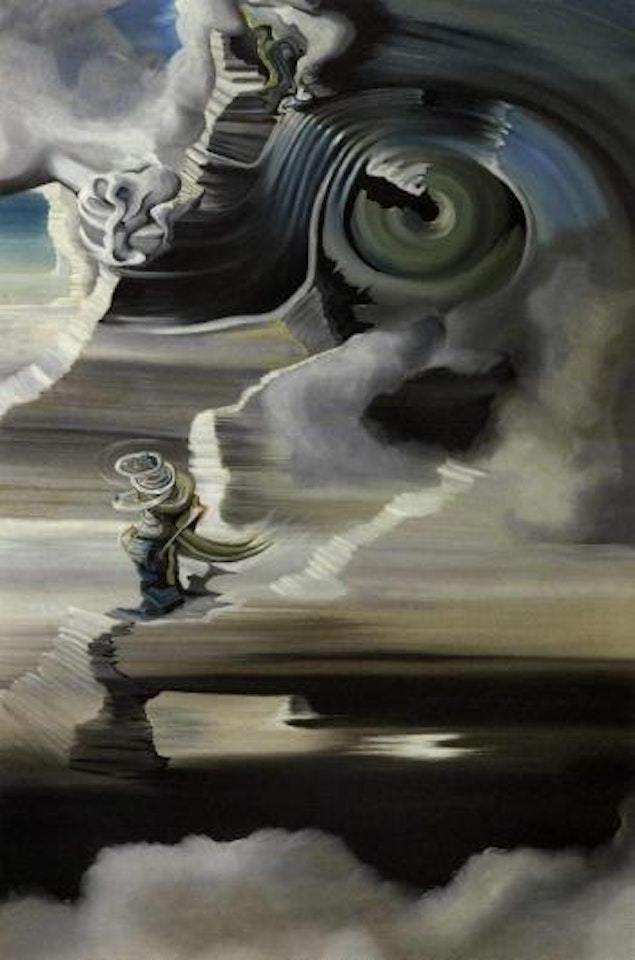 Cosmic fantasy by Oscar Dominguez