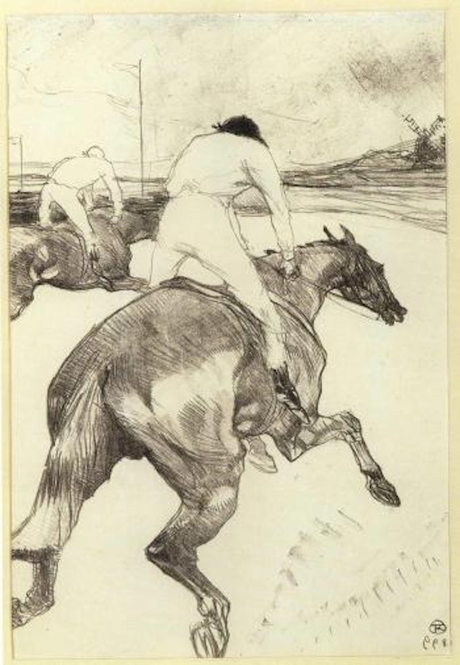 Le Jockey by Henri de Toulouse-Lautrec