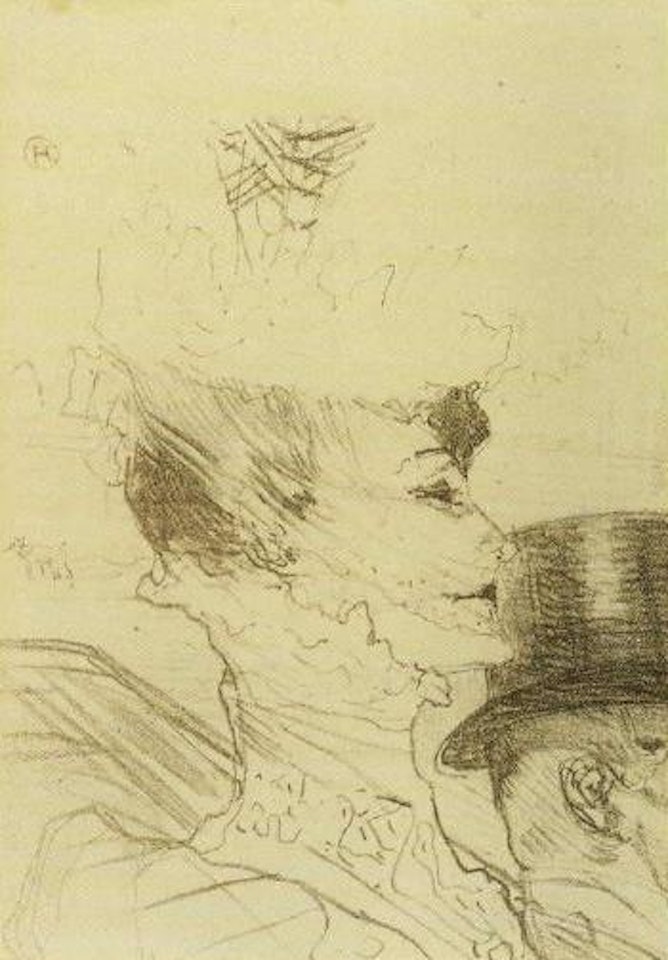 Yvette Guilbert by Henri de Toulouse-Lautrec