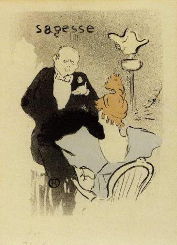 Sagesse by Henri de Toulouse-Lautrec