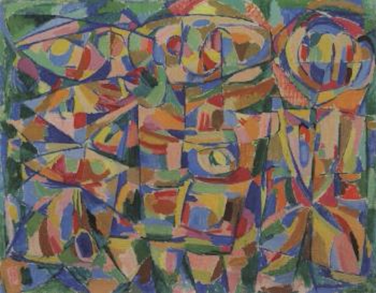 Figures composition by Asger Jorn