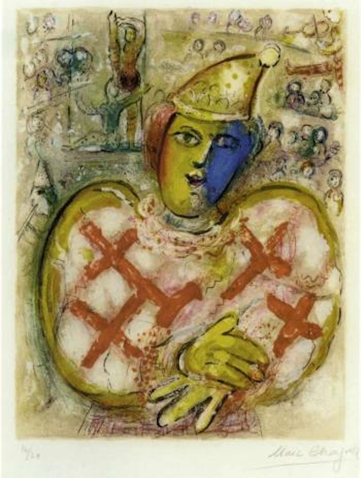 Le cirque by Marc Chagall