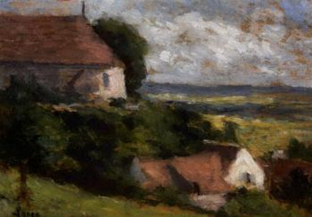 Rolleboise, L'eglise by Maximilien Luce