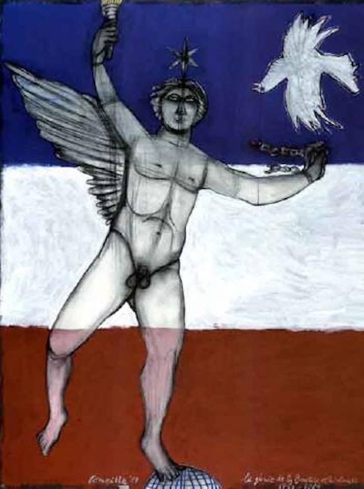 Genie de la Bastille et la Colombe by Corneille