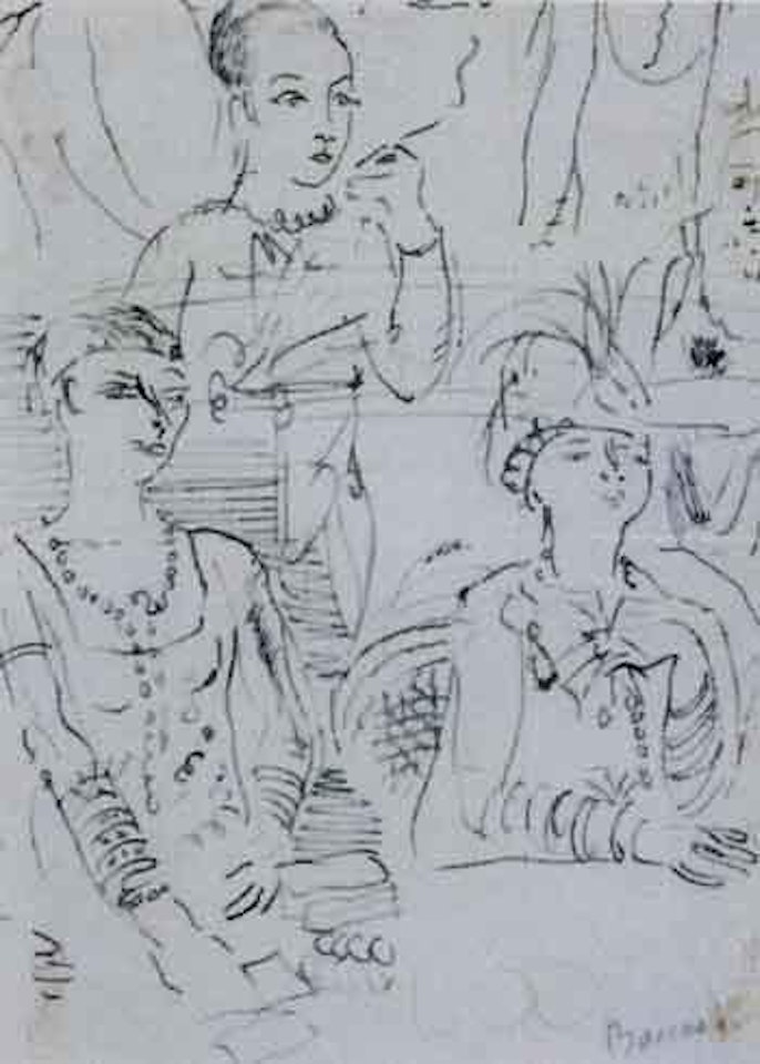 Baccara by Raoul Dufy