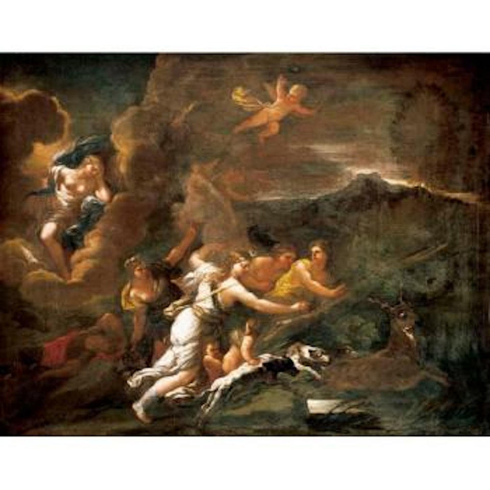 Diana and Actaeon by Circle of Luca Giordano