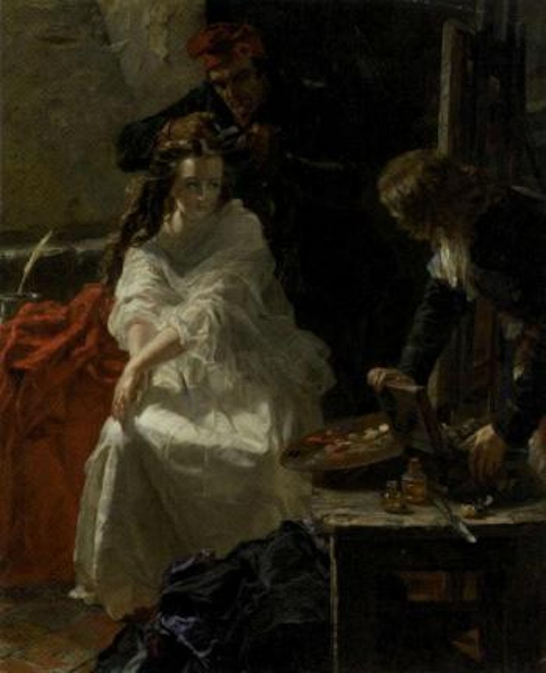 La toilette des morts by Edward Matthew Ward