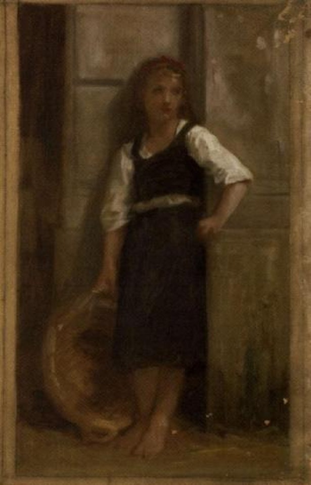 Etude pour la fille du pecheur by William-Adolphe Bouguereau