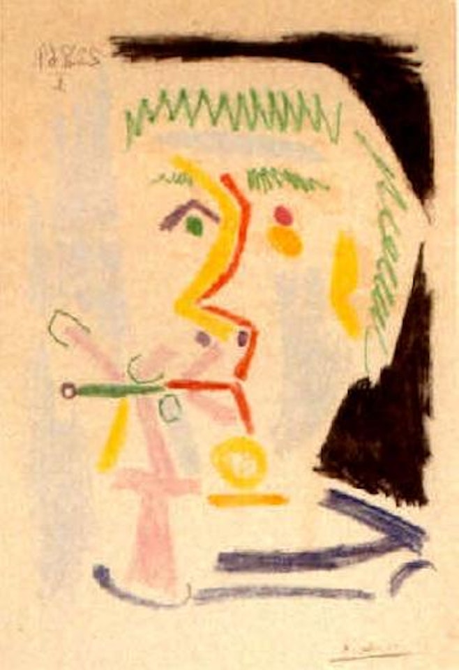 Fumeur by Pablo Picasso