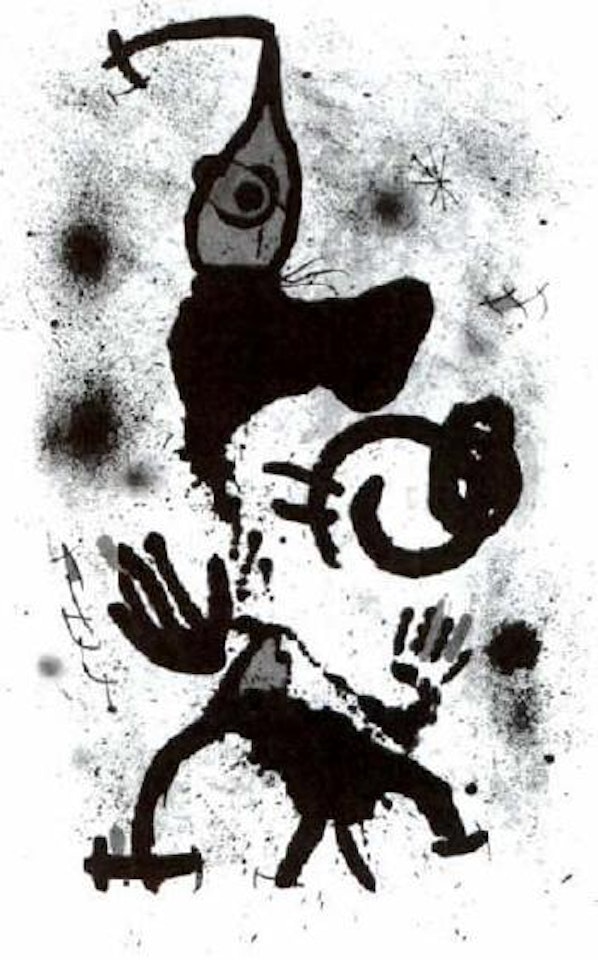 Sponge fisherman by Joan Miró
