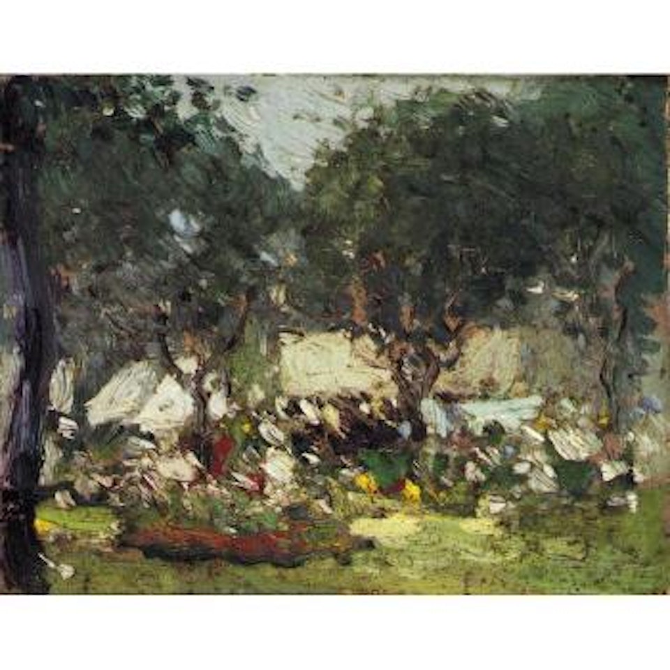 Princes Street Gardens, Edinburgh by John Duncan Fergusson
