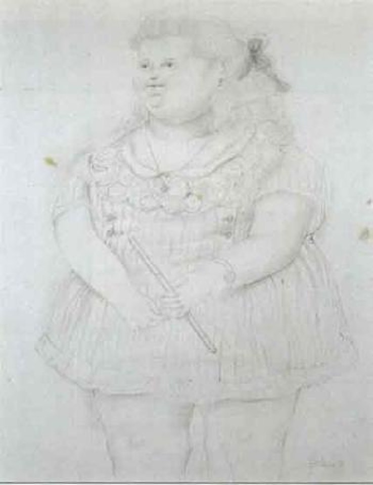 Niña by Fernando Botero