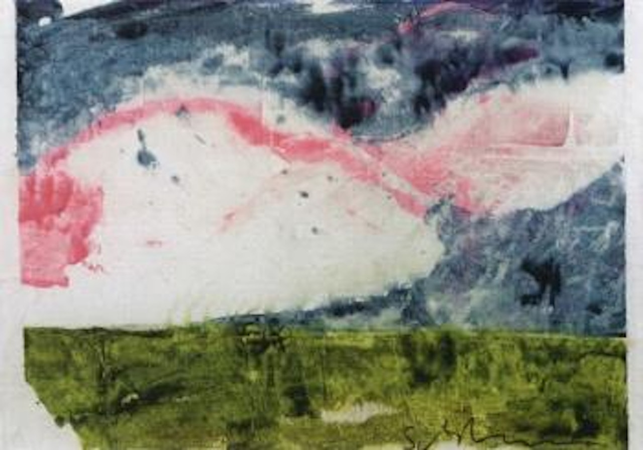 Landscape by Mario Schifano