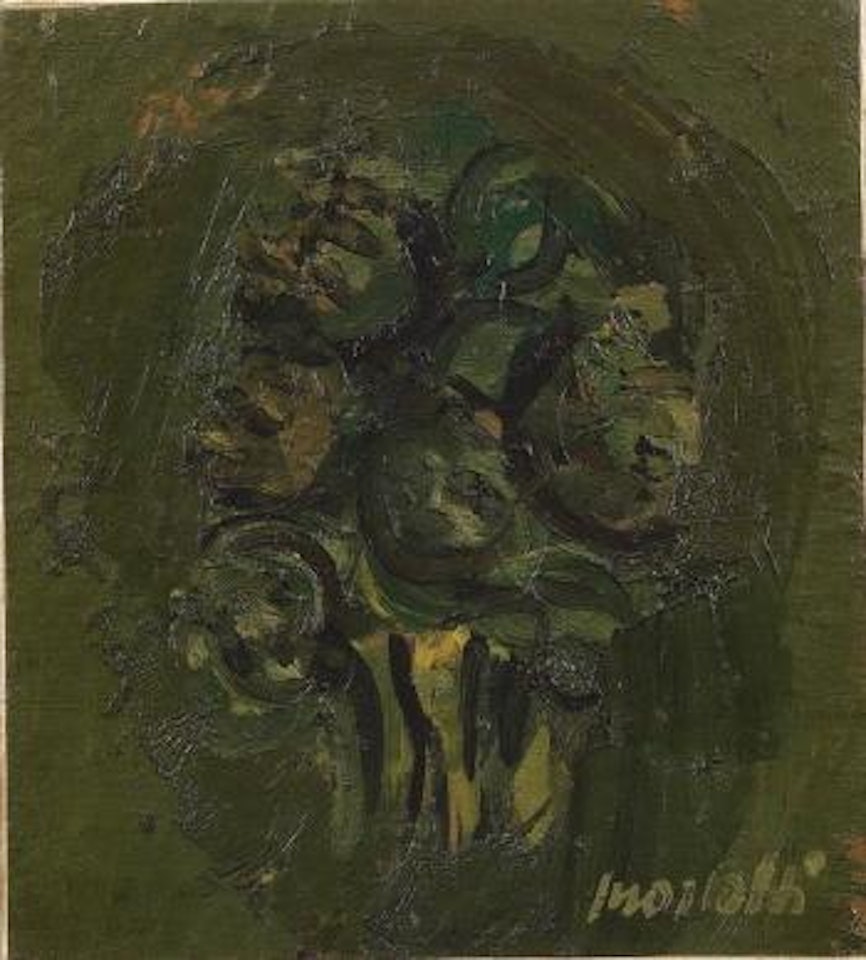 Flowers by Ennio Morlotti