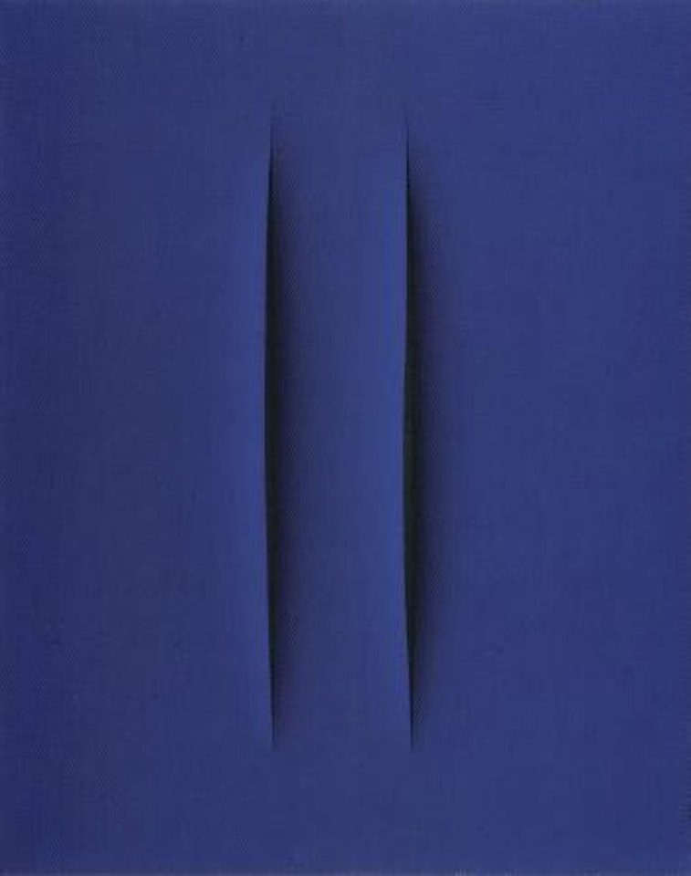 Spatial concept by Lucio Fontana