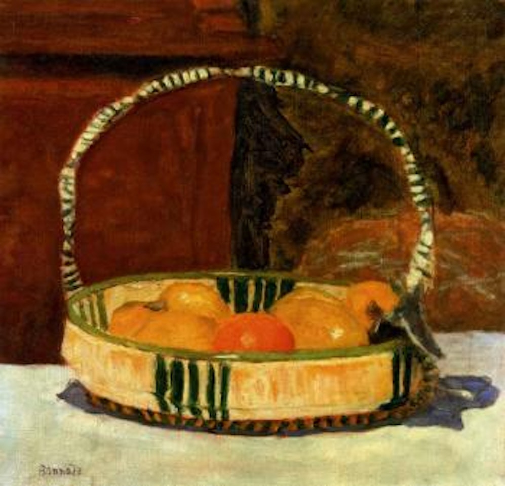 Corbeille de fruits by Pierre Bonnard