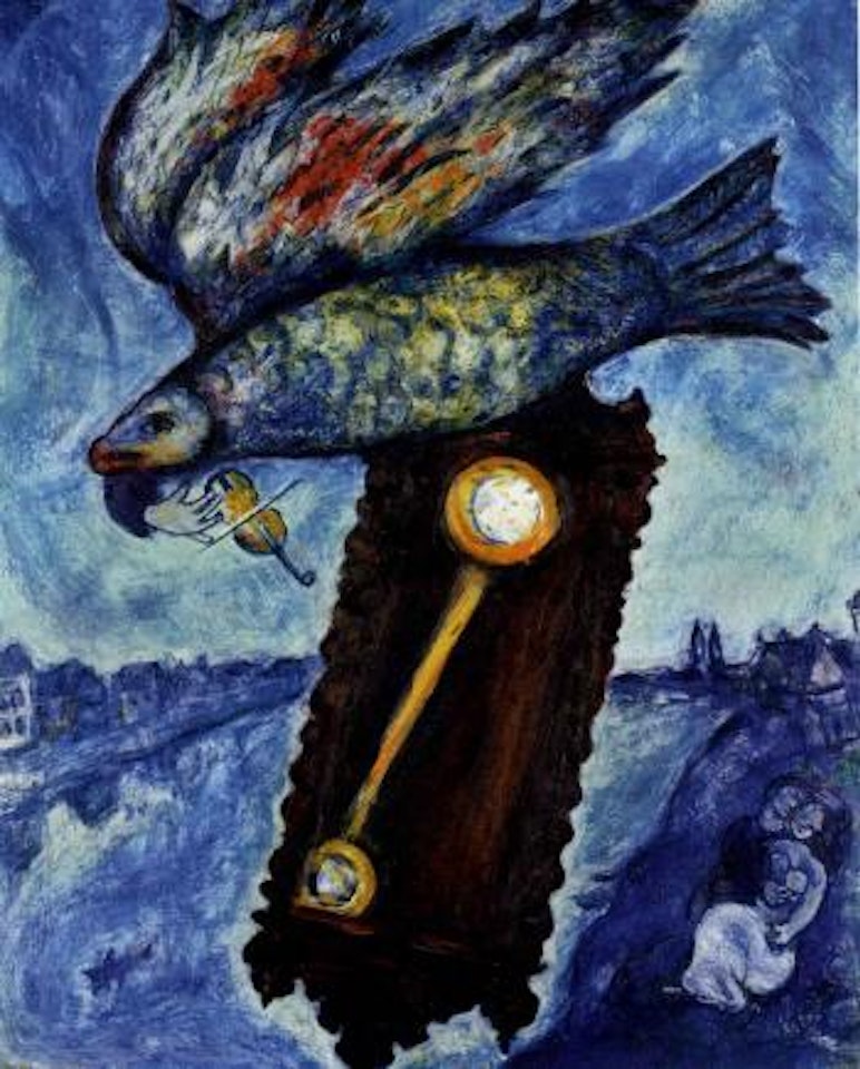 Le temps n'a point de rives by Marc Chagall