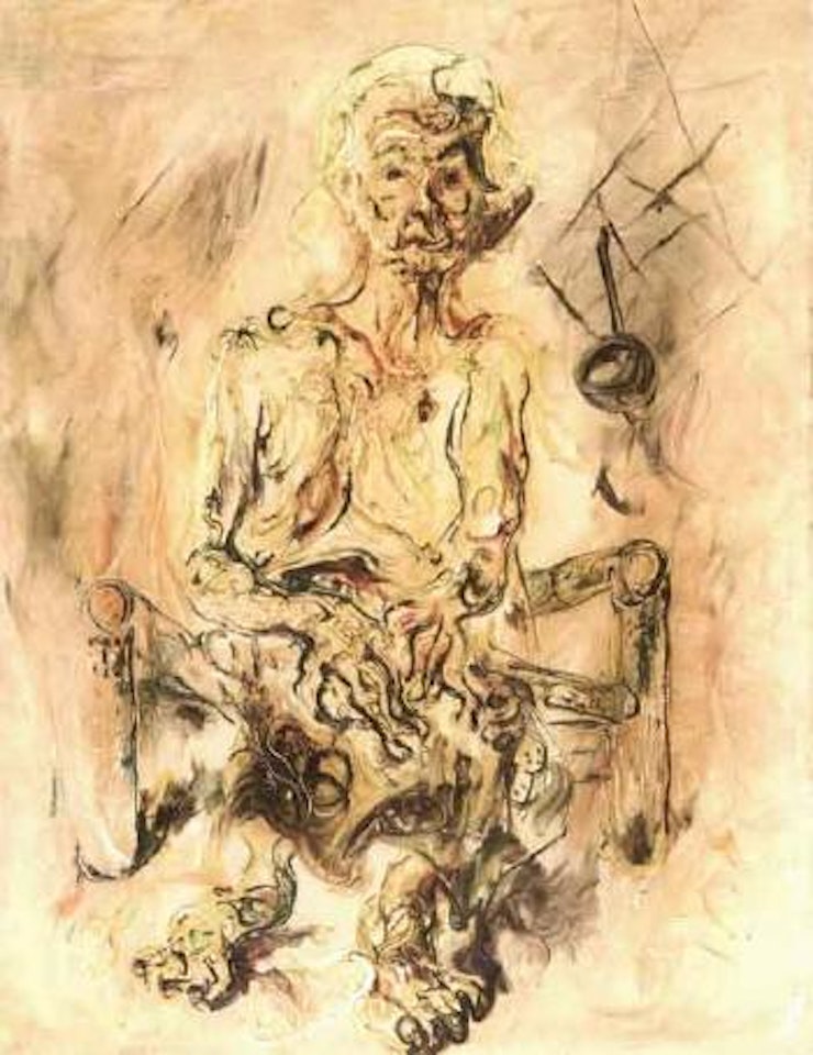 Potret Nenek by Affandi