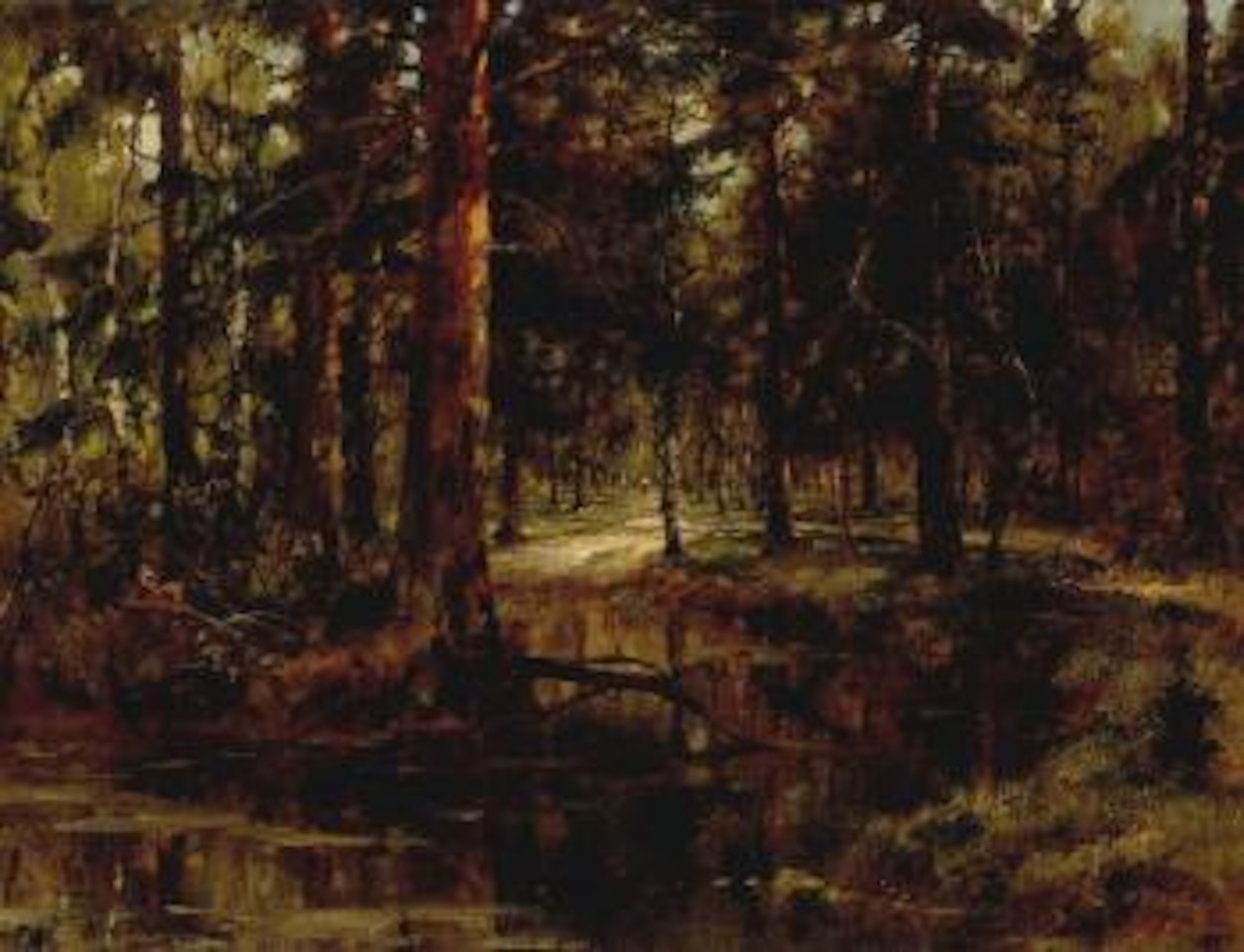 Through the woods by Yuli Yulievich Klever the Younger