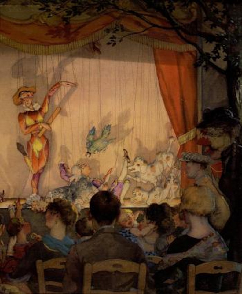 Puppet theatre by Konstantin Somov