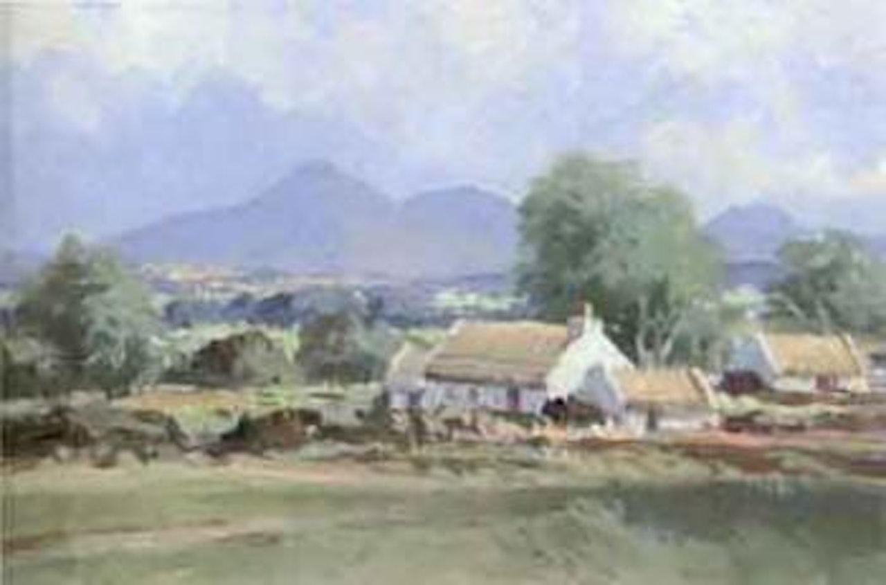 Down landscape, Vallynanimch by Maurice Canning Wilks