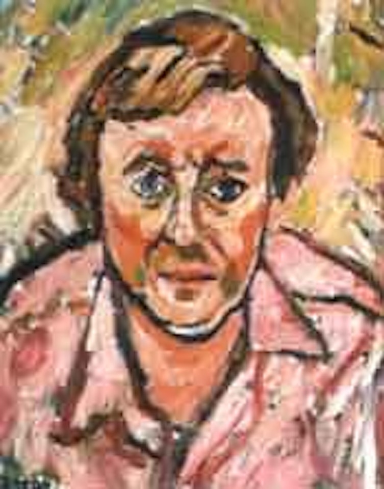 Portrait of Richard Briers by John Bratby