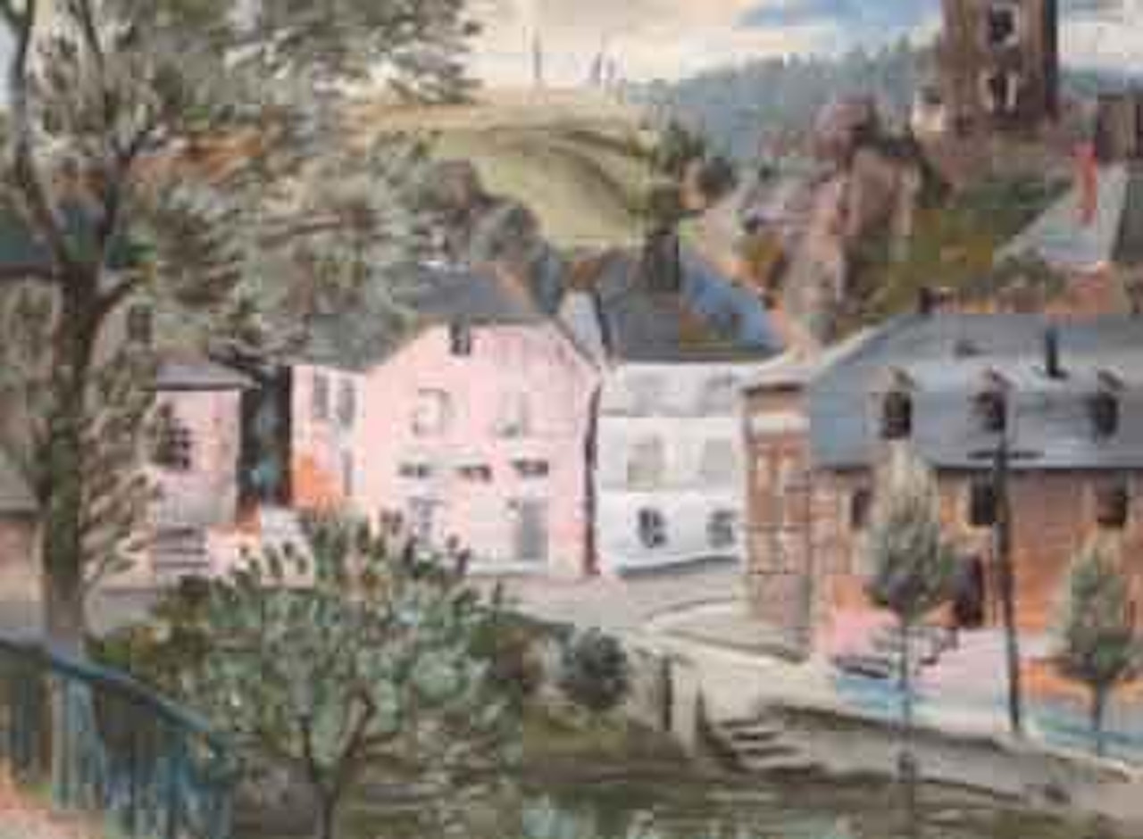Esch sur sure by Mary Fedden