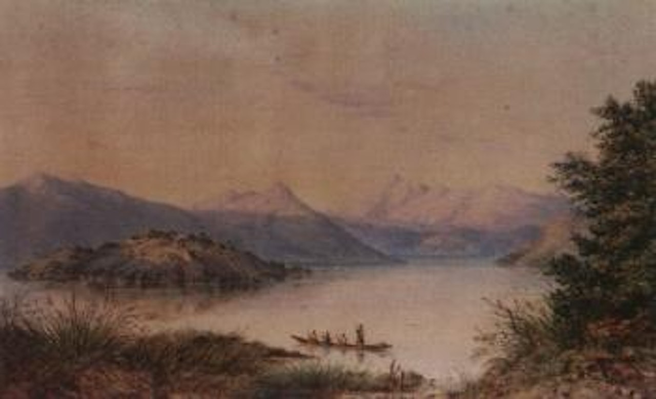 Lake Wakatipu, New Zealand by Charles Decimus Barraud