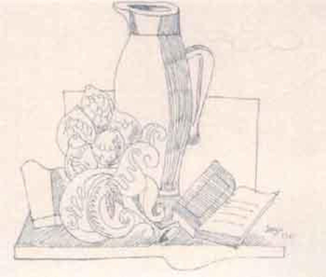 Still life by Francis Newton Souza