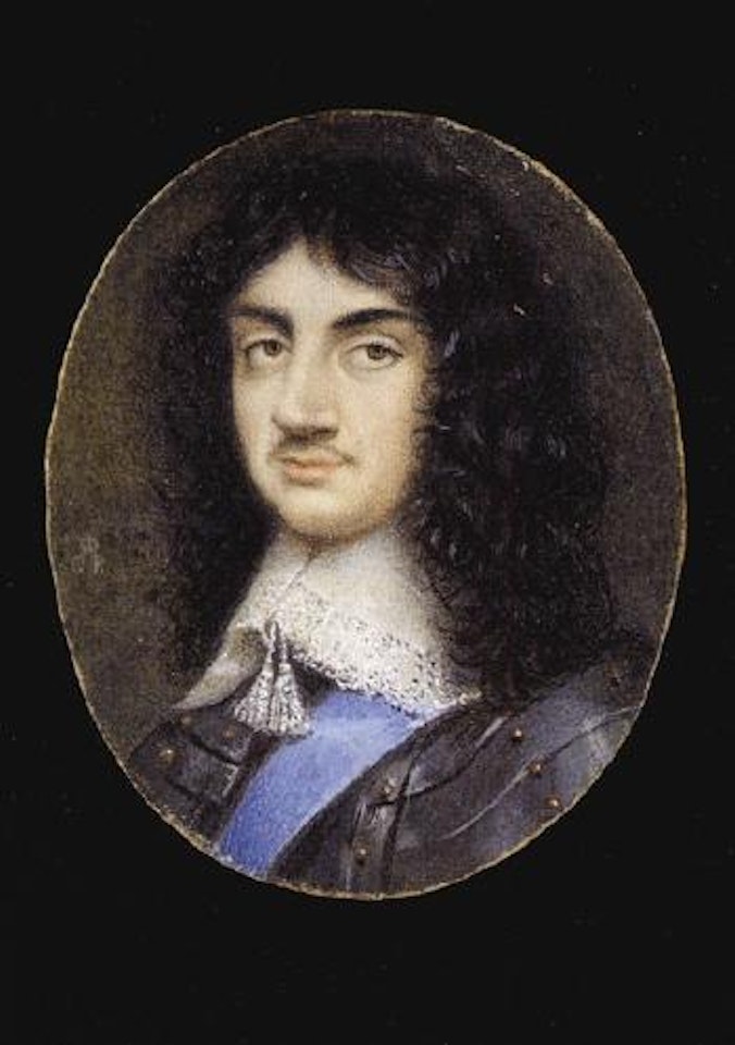 King Charles II of England, wearing armour by David Des Granges