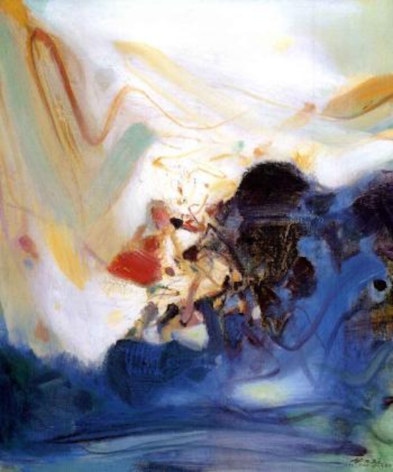 Rhythm of colours by Chu Teh-Chun