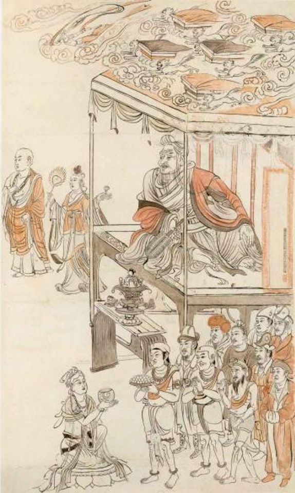 Vimalakirti by Zhang Daqian