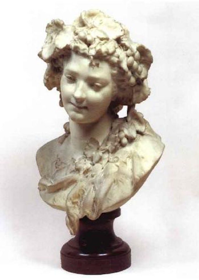 Buste de jeune bacchante by Albert-Ernest Carrier-Belleuse