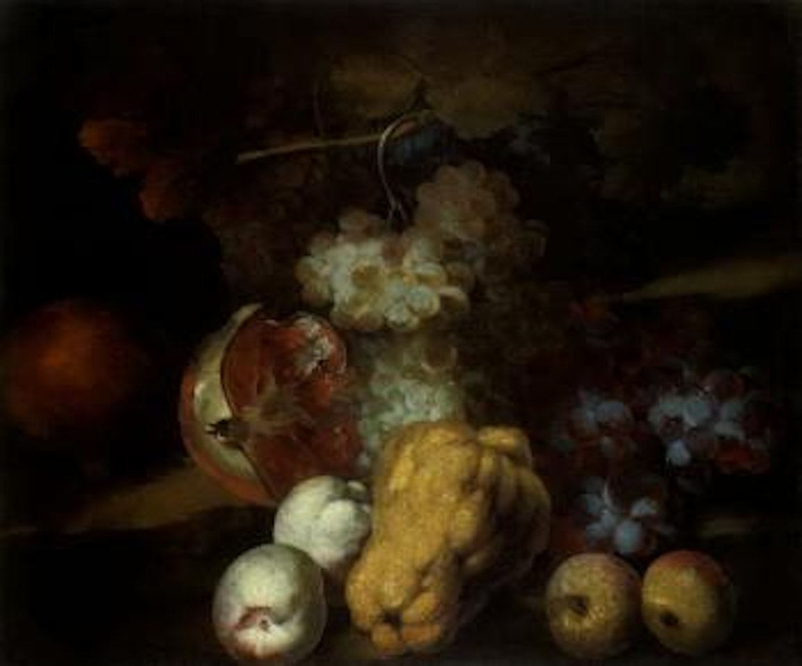 Still life of fruit by Abraham Brueghel