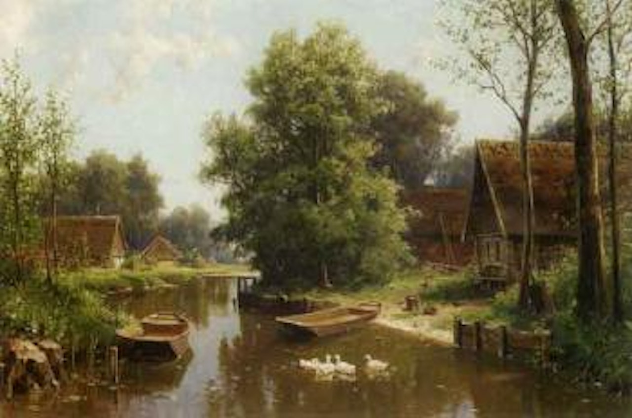 Summer's day in Spreewald by Walter Moras