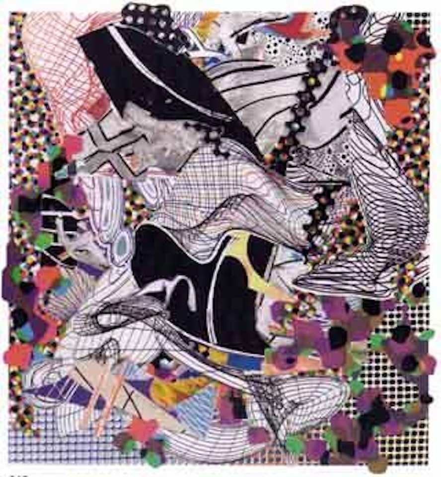 The Pequod meets the Jeroboam by Frank Stella
