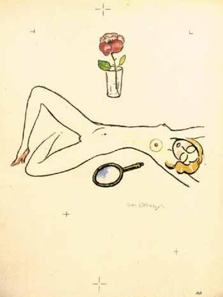 Nu au miroir by Kees van Dongen