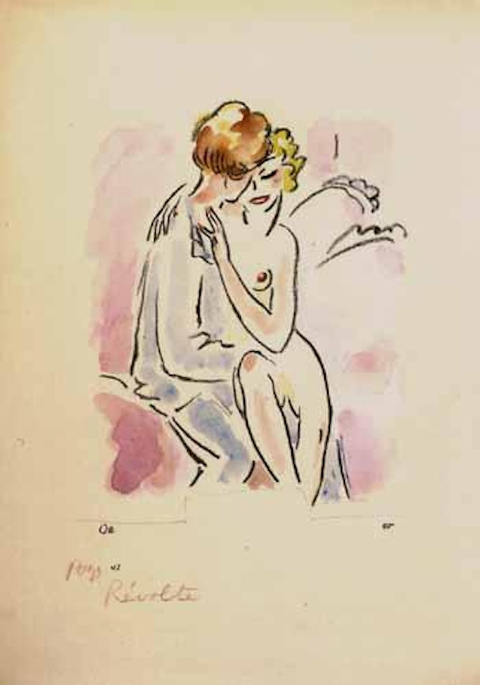 Amoureux by Kees van Dongen