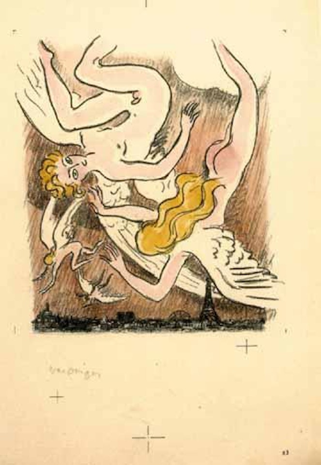 Chute des anges by Kees van Dongen
